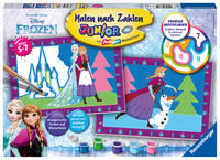 Vorderes Coverbild CreArt, Malen nach Zahlen Junior - Disney Die Eiskönigin