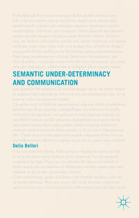 Vorderes Coverbild Semantic Under-determinacy and Communication