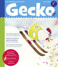 Vorderes Coverbild Gecko Kinderzeitschrift Band 51