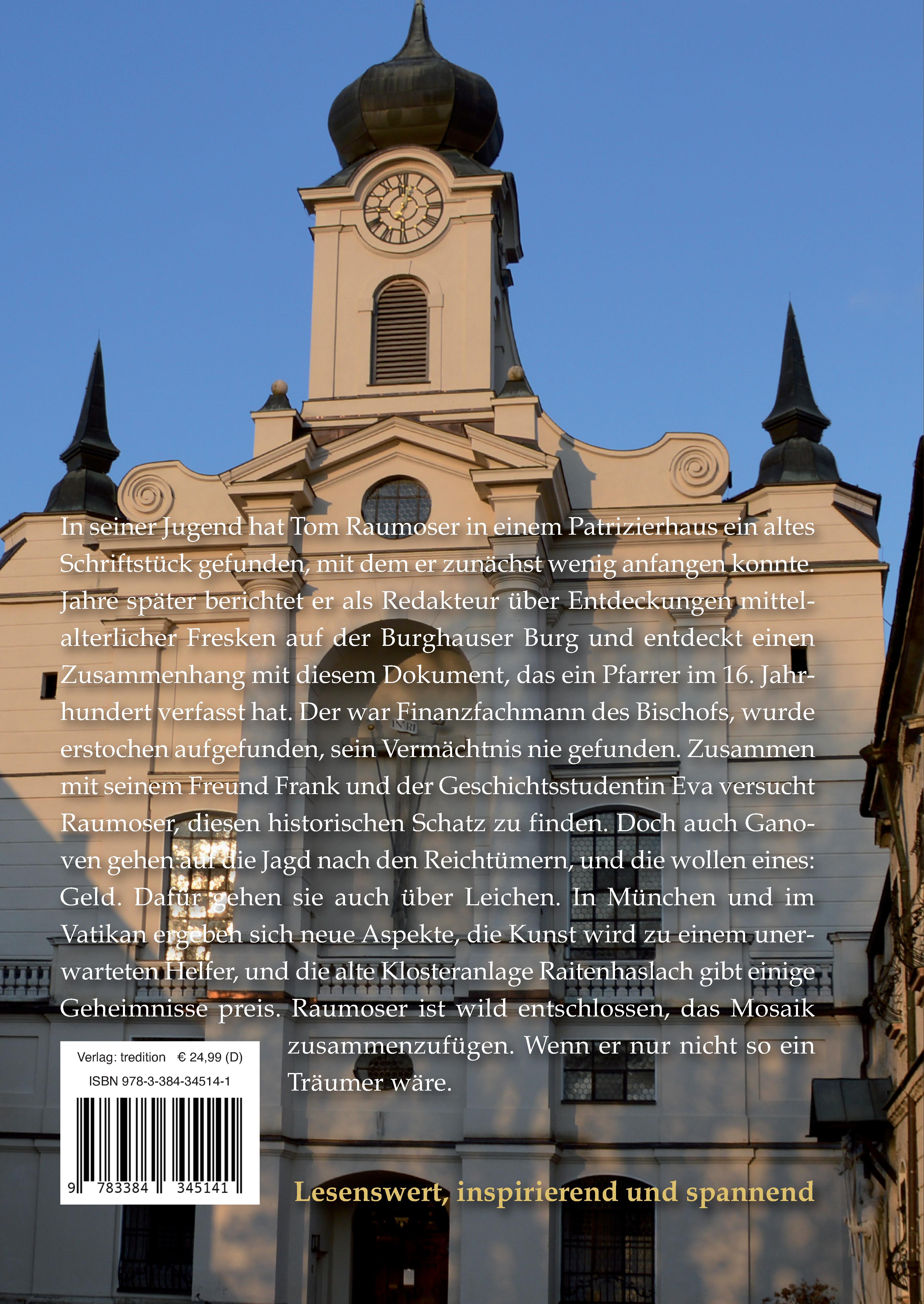 Rückseitencover Das goldene Mosaik