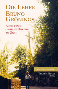 Vorderes Coverbild Die Lehre Bruno Grönings