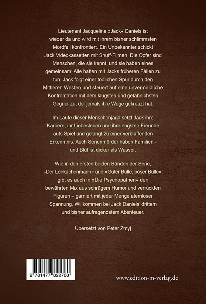 Rückseitencover Die Psychopathen