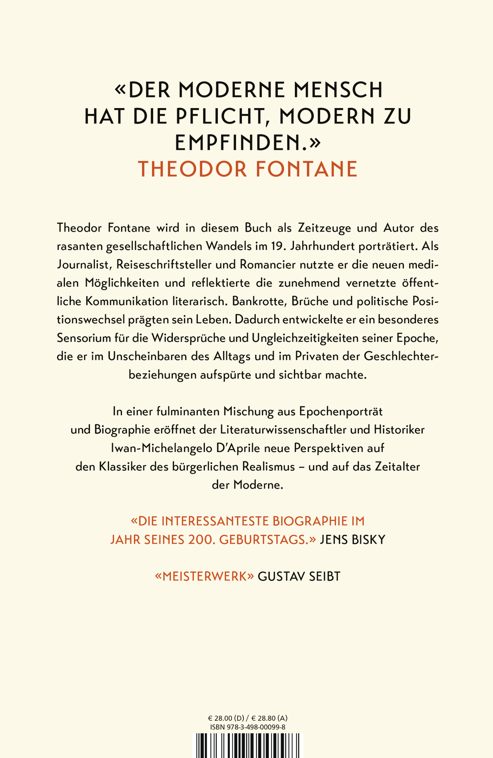 Rückseitencover Fontane
