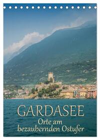 Vorderes Coverbild GARDASEE Orte am bezaubernden Ostufer (Tischkalender 2026 DIN A5 hoch), CALVENDO Monatskalender