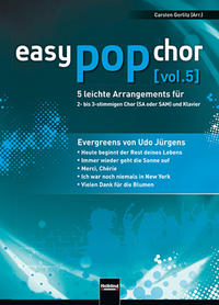 Vorderes Coverbild easy pop chor (vol.5)
