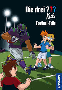 Vorderes Coverbild Die drei ??? Kids, 99, Football-Falle