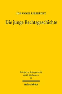 Vorderes Coverbild Die junge Rechtsgeschichte