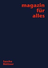 Vorderes Coverbild Magazin für alles