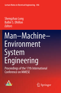 Vorderes Coverbild Man–Machine–Environment System Engineering