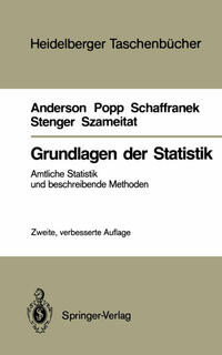 Vorderes Coverbild Grundlagen der Statistik