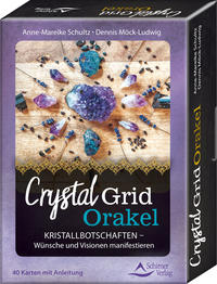 Vorderes Coverbild Crystal-Grid-Orakel – Kristallbotschaften – Wünsche und Visionen manifestieren