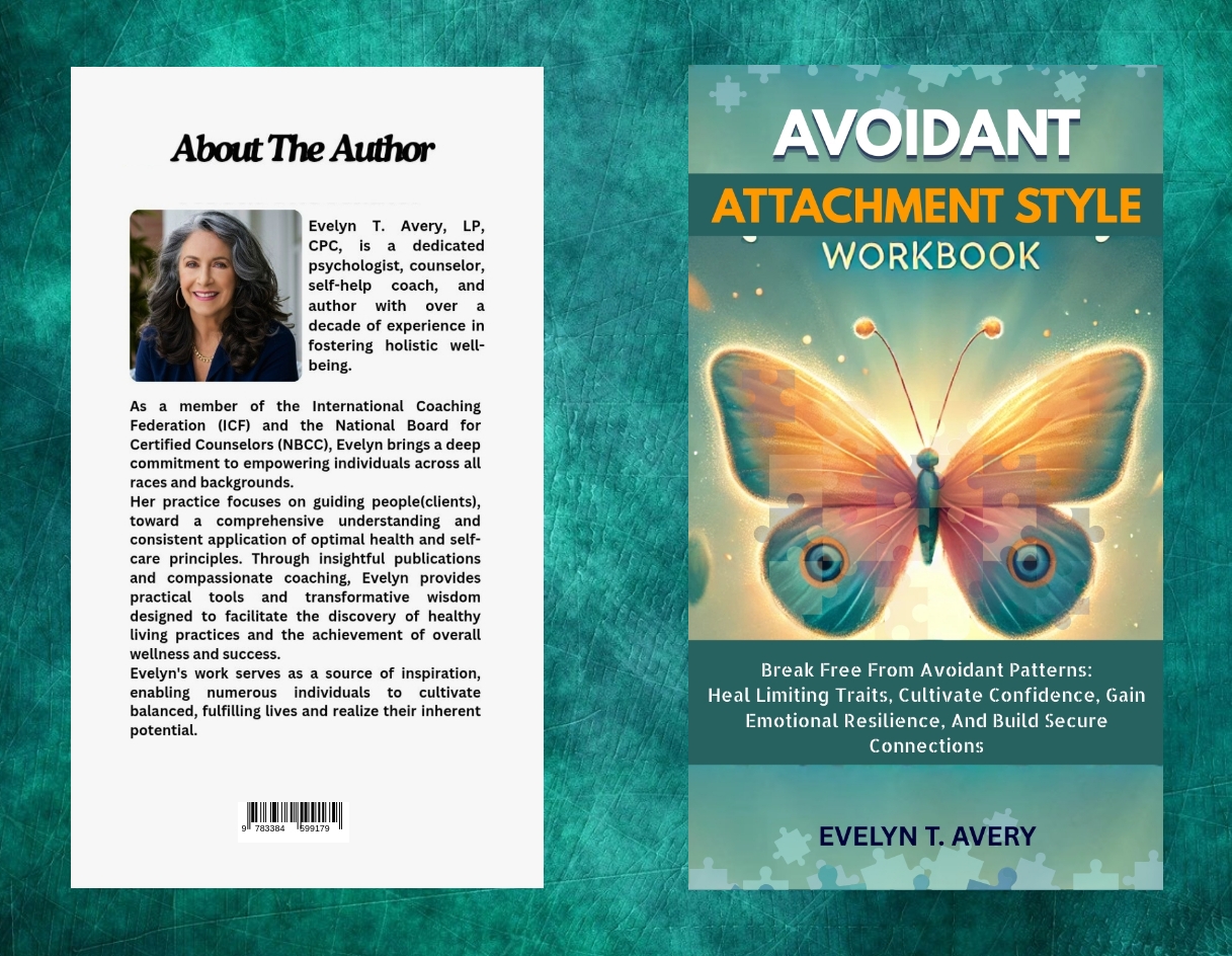 Gesamtes Coverbild AVOIDANT ATTACHMENT STYLE WORKBOOK