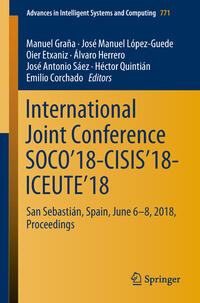 Vorderes Coverbild International Joint Conference SOCO’18-CISIS’18-ICEUTE’18