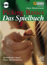 Vorderes Coverbild Picking Basics. Das Spielbuch, Band 1.