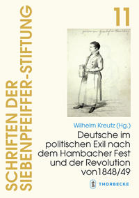 Vorderes Coverbild Deutsche im politischen Exil nach dem Hambacher Fest und der Revolution von 1848/49