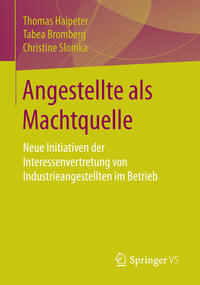 Vorderes Coverbild Angestellte als Machtquelle