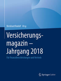 Vorderes Coverbild Versicherungsmagazin - Jahrgang 2018