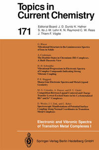 Vorderes Coverbild Electronic and Vibronic Spectra of Transition Metal Complexes I