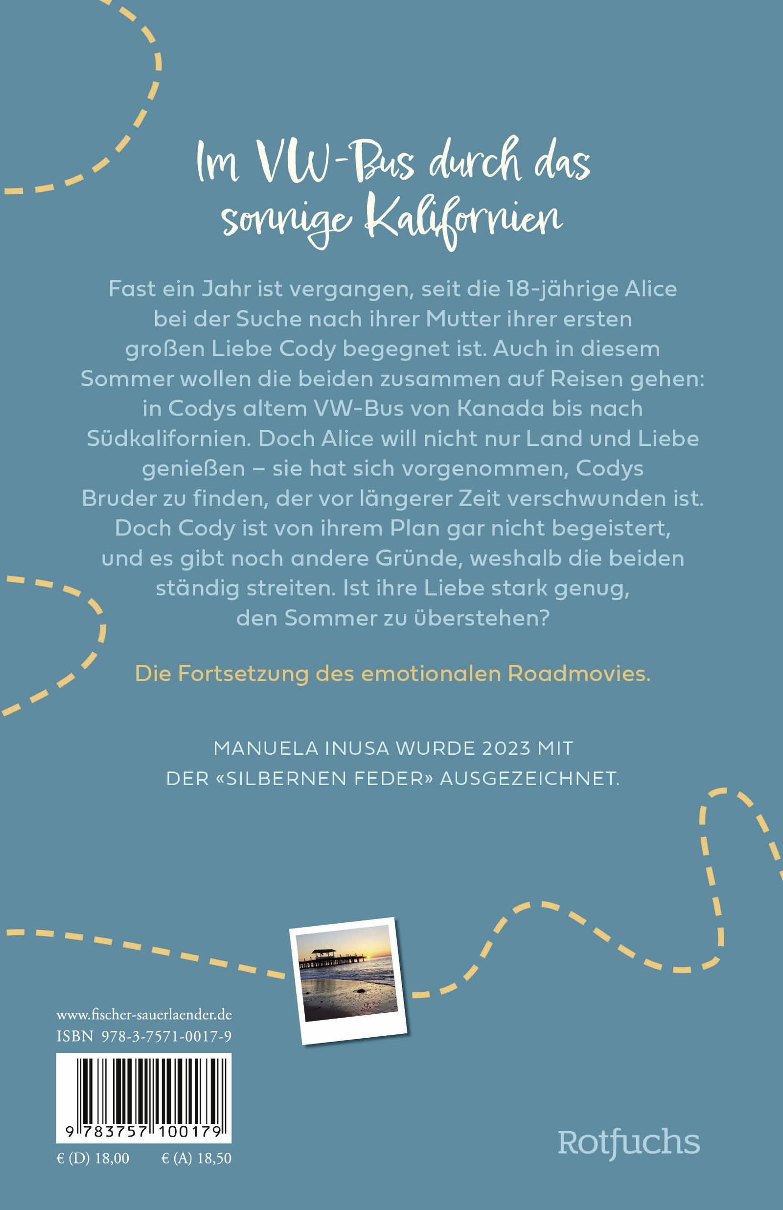 Rückseitencover Vor uns die Liebe