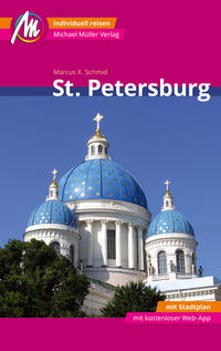 Vorderes Coverbild St. Petersburg MM-City Reiseführer Michael Müller Verlag