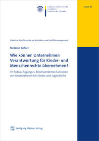 Vorderes Coverbild Wie können Unternehmen Verantwortung für Kinder- und Menschenrechte übernehmen?