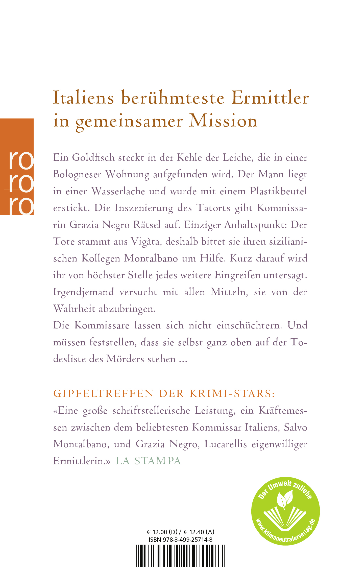 Rückseitencover Das süße Antlitz des Todes