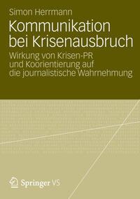 Vorderes Coverbild Kommunikation bei Krisenausbruch