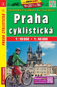 Vorderes Coverbild Praha / Prag (Radkarte 1:18.000 / 1:40.000)