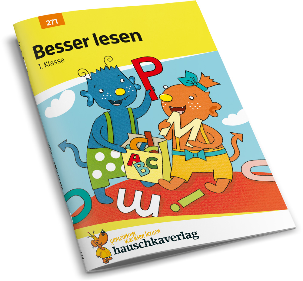 Beispielinhalt (Bild) Deutsch 1. Klasse Übungsheft - Besser lesen