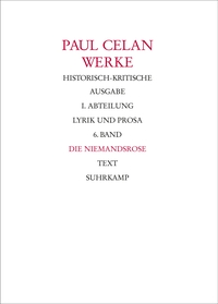Vorderes Coverbild Werke. Historisch-kritische Ausgabe. I. Abteilung: Lyrik und Prosa