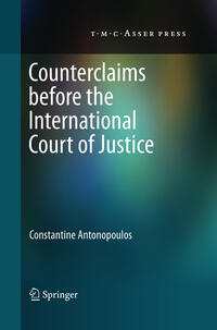 Vorderes Coverbild Counterclaims before the International Court of Justice