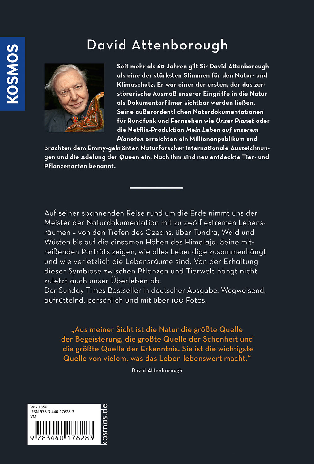 Rückseitencover Der lebendige Planet