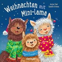 Vorderes Coverbild Weihnachten mit Mini-Lama