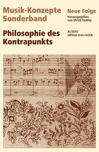 Vorderes Coverbild Philosophie des Kontrapunkts