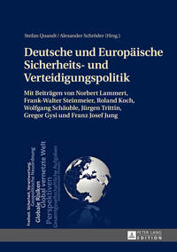 Vorderes Coverbild Deutsche und Europäische Sicherheits- und Verteidigungspolitik