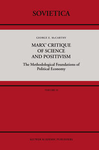 Vorderes Coverbild Marx’ Critique of Science and Positivism