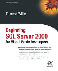 Vorderes Coverbild Beginning SQL Server 2000 for Visual Basic Developers
