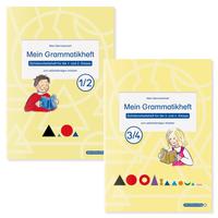 Vorderes Coverbild Mein Grammatikheft 1/2 & 3/4 für die 1. bis 4. Klasse im Set