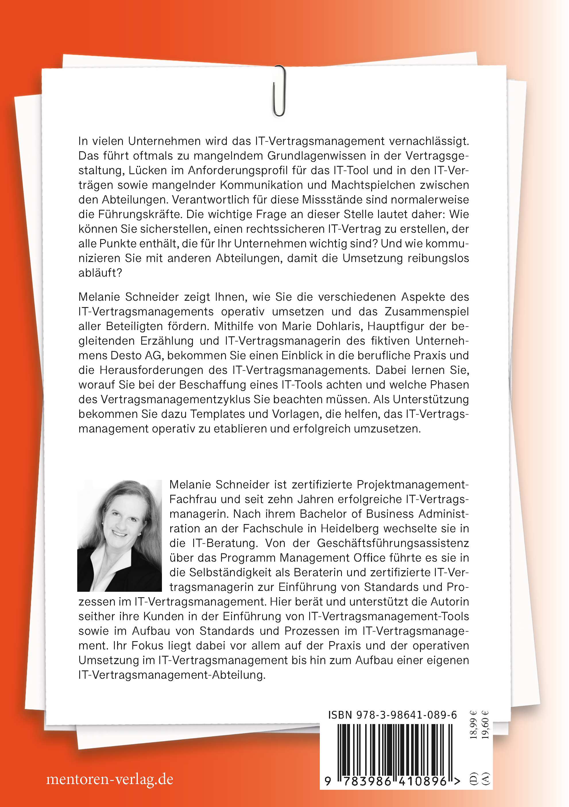 Rückseitencover Der IT-Vertrag