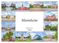 Vorderes Coverbild Mannheim Impressionen (Wandkalender 2026 DIN A4 quer), CALVENDO Monatskalender