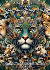 Vorderes Coverbild Mandala-Tiergesichter