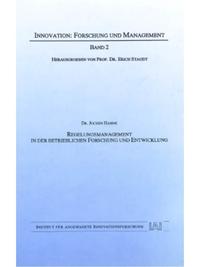 Vorderes Coverbild Regelungsmanagement in der betrieblichen Forschung und Entwicklung