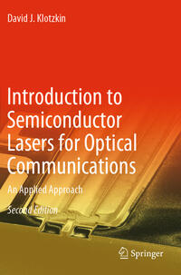 Vorderes Coverbild Introduction to Semiconductor Lasers for Optical Communications