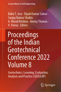 Vorderes Coverbild Proceedings of the Indian Geotechnical Conference 2022 Volume 8