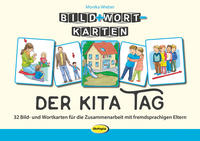 Vorderes Coverbild Bild+Wort-Karten: Der Kita Tag