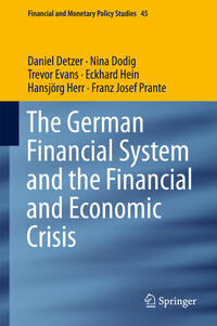 Vorderes Coverbild The German Financial System and the Financial and Economic Crisis