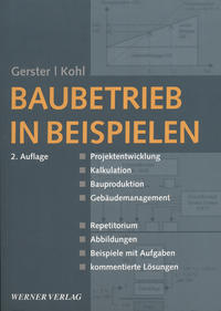 Vorderes Coverbild Baubetrieb in Beispielen