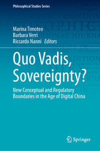 Vorderes Coverbild Quo Vadis, Sovereignty?