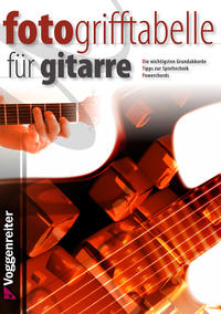 Vorderes Coverbild Fotogrifftabelle für Gitarre