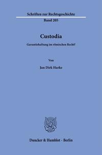 Vorderes Coverbild Custodia.